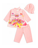 Newborn Girls Full Sleeves Suit