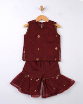 Eminent Newborn Girls' Signature Embroidered 3pc Suit