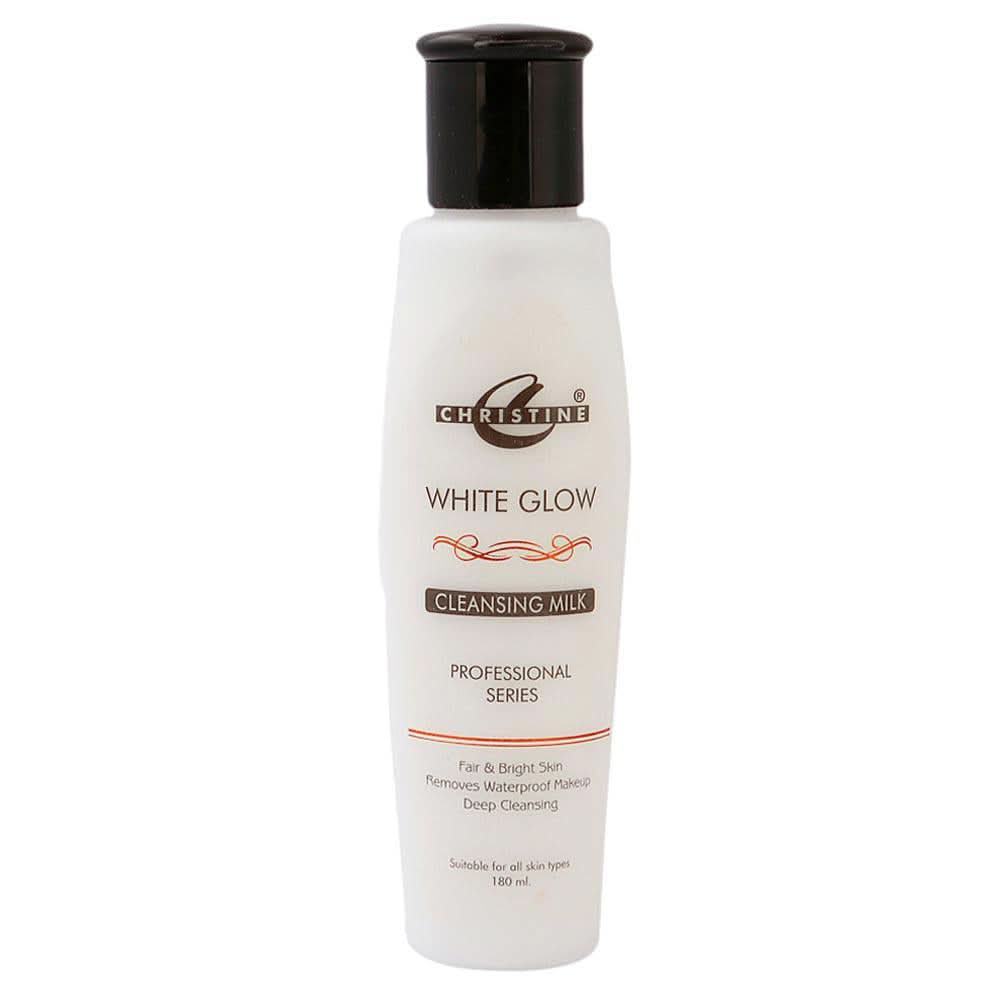 Christine White Glow Cleansing Milk WG-507 - 180ml, Beauty & Personal Care, Makeup Removers And Cleansers, Christine, Chase Value