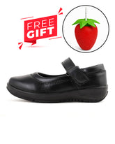 Girls School Shoes With Free Sipper Bottles