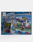 Die-Cast Parking Lot with Car