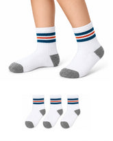Valuables Kids Sports Socks - 3 Pc