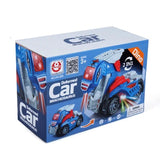 Battery Operated Truck With Light & Music - Blue, Non-Remote Control, Chase Value, Chase Value