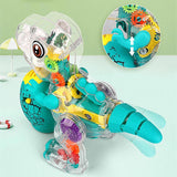 Dinosaur Toy with Light & Music - Cyan, Animal Toys, Chase Value, Chase Value