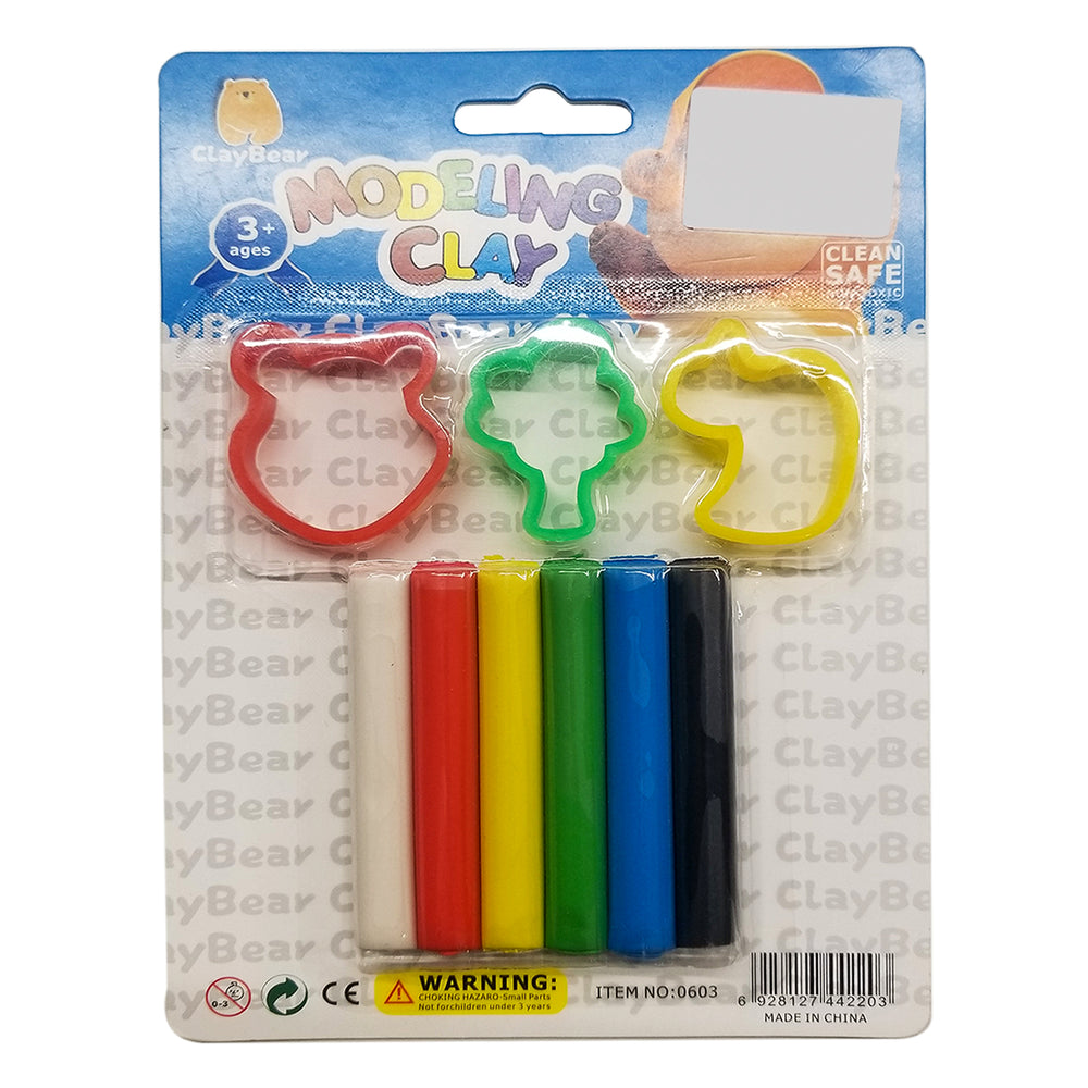 Colorful Kids Modeling Clay - Multi Color, Clay & Slime, Chase Value, Chase Value