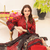 Laiba By SN Cloth Printed Unstitched 3 Pcs Suit - 2, Women, 3Pcs Shalwar Suit, Chase Value, Chase Value