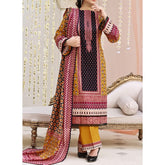 Vs Ayesha Alishba Printed Lawn Suit Unstitched 3Pcs - 229, Women, 3Pcs Shalwar Suit, VS Textile, Chase Value