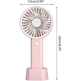 Handheld Fan, 3 Gear Speed Portable Fan, Rechargeable Fan, Chase Value, Chase Value