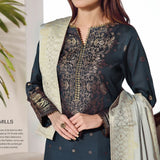 VS-JACQAURD Cambric Printed Unstitched 3pcs Suit - 2304-A, Women, 3Pcs Shalwar Suit, VS Textile, Chase Value