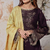 VS-JACQAURD Cambric Printed Unstitched 3pcs Suit - 2304-B, Women, 3Pcs Shalwar Suit, VS Textile, Chase Value