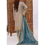 VS-JACQAURD Cambric Printed Unstitched 3pcs Suit - 2306-B, Women, 3Pcs Shalwar Suit, VS Textile, Chase Value