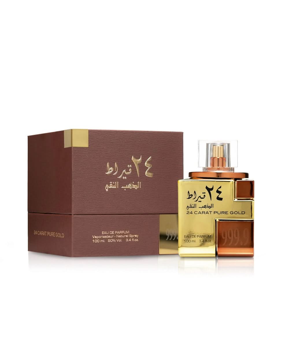 Lattafa 24 Carat Pure Gold Perfume 100ml, Men Perfumes, Lattafa, Chase Value