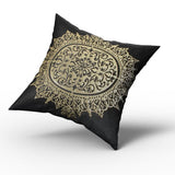 Velvet Stripes Cushion - Black, Cushions & Pillows, Chase Value, Chase Value