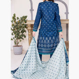 VS Daman Cambric Printed Unstitched 3Pcs Suit V-1, Women, 3Pcs Shalwar Suit, VS Textiles, Chase Value