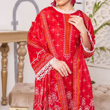 VS Daman Cambric Printed Unstitched 3Pcs Suit V-1, Women, 3Pcs Shalwar Suit, VS Textiles, Chase Value