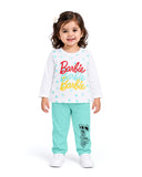 Valuables Girls Printed Full Sleeves Suit