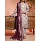 Aiza & Momina Digital Printed Chikankari Embroidered Unstitched 3Pcs Suit - 26, Women, 3Pcs Shalwar Suit, VS Textile, Chase Value