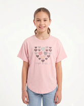 Valuables Girls' Half Sleeve Printed T-Shirt