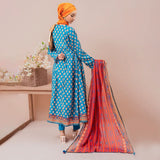 Eminent Embroidered Lawn Digital Printed 3 Piece Suit - S24LPE3P01, Women, Unstitched Kurti, Eminent, Chase Value