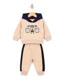 Valuables Newborn Boys Hooded Suit