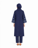 Women's Khaddar Embroidered Suit - 2 Pc