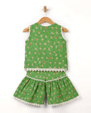 Eminent Newborn Girls' Essentials Printed 2Pc Suit