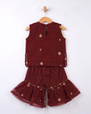 Eminent Newborn Girls' Signature Embroidered 3pc Suit