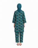 Women's Printed 2 Pc Suit