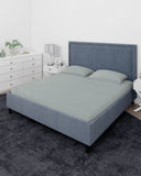Valuables Plain Cotton Double Bedsheet 90x102, Double Size Bed Sheet, Chase Value, Chase Value