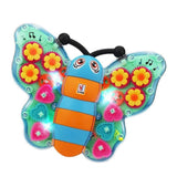 Battery Operated Butterfly With Light & Music - Multi Color, Non-Remote Control, Chase Value, Chase Value