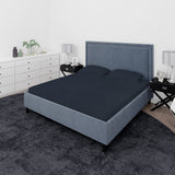 Eminent King Size Cotton Bed Sheet Dyed - Navy Blue, King Size Bed Sheet, Eminent, Chase Value