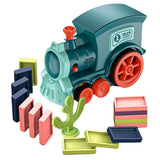 Beauty 260Pcs Kid's Domino Train Blocks Set, Building and Stacking Toy, Die-cast Model Car, Chase Value, Chase Value