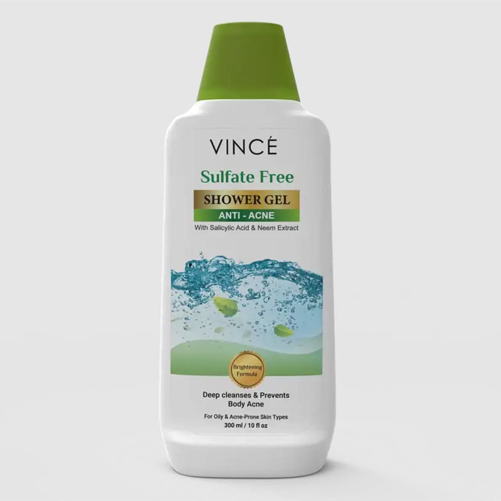 Vince Shower Gel Anti Acne 300 ml, Shampoo & Conditioner, Vince, Chase Value