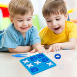 Lets Play Tic Tac Toe - Sky Blue, Educational Toys, Chase Value, Chase Value
