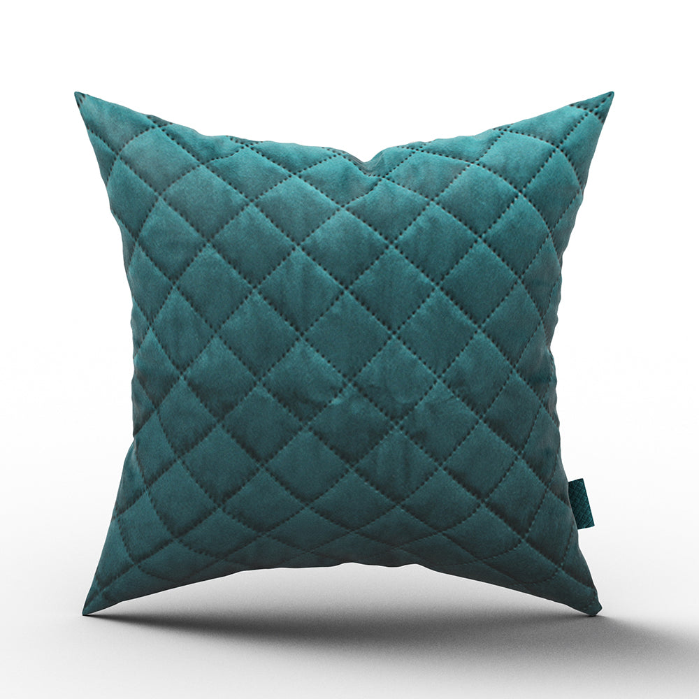 Velvet Cushion 2pcs Set - Dark Green, Cushion Cover, Chase Value, Chase Value