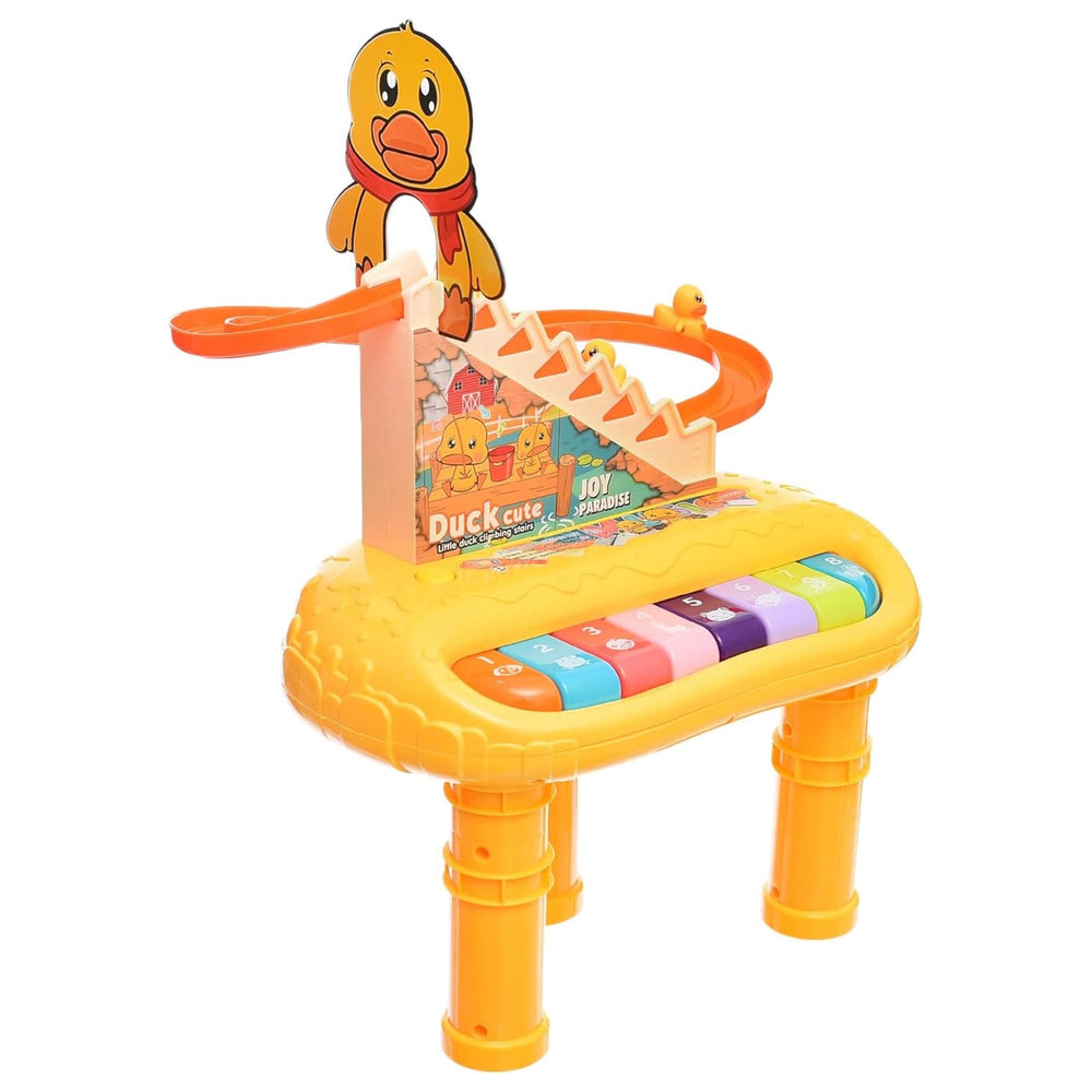 Battery Operated Musical Keyboard, Little Duck Climbing Stairs Musical Instrument Toys, Musical Toys, Chase Value, Chase Value