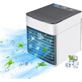 Mini Air Pure Chill 2.0 Evaporative Air Cooler - Grey, Rechargeable Fan, Chase Value, Chase Value