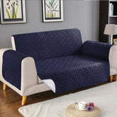 Ultrasonic Microfiber Sofa Cover - Blue, Sofa Cover, Chase Value, Chase Value