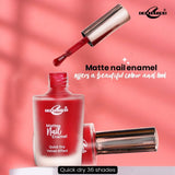 Christine Matte Nail Enamel Shade - 228, Nails, Christine, Chase Value