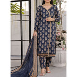 Vs Aiza & Momina Printed Lawn Unstitched 3Pcs Suit V-2 - 312, Women, 3Pcs Shalwar Suit, VS Textile, Chase Value