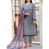 Vs Aiza & Momina Printed Lawn Unstitched 3Pcs Suit V-2 - 318, Women, 3Pcs Shalwar Suit, VS Textile, Chase Value