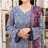 Vs Aiza & Momina Printed Lawn Unstitched 3Pcs Suit V-2 - 318, Women, 3Pcs Shalwar Suit, VS Textile, Chase Value