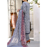 Vs Aiza & Momina Printed Lawn Unstitched 3Pcs Suit V-2 - 318, Women, 3Pcs Shalwar Suit, VS Textile, Chase Value