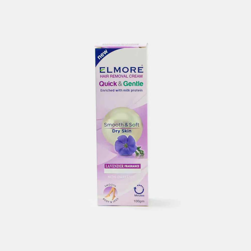 Elmore Hair Removal Cream Lavender Tube 50ml, Hair Removal, Elmore, Chase Value