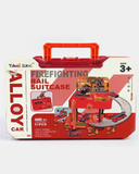 Fire Parking Lot Set 31 Pcs with Die Cast Vehicle