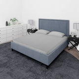 Eminent King Size Cotton Bed Sheet Stripes - White, King Size Bed Sheet, Eminent, Chase Value