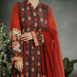 Eminent Linen Dobby Printed Unstitched 3Pcs Suit - 8, Women, 3Pcs Shalwar Suit, Eminent, Chase Value