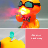 Duckling Toy Electric Spray With Music & Light - Purple, Animal Toys, Chase Value, Chase Value