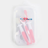Cuddles First tooth brush and Oral hygiene set - Pink, Feeding Supplies, Cuddles, Chase Value