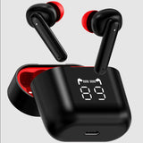 Audionic Airbud 590 - Black & Red, Airbuds, Audionic, Chase Value